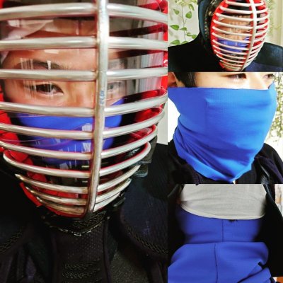 画像8: 接触冷感！スポーツに！マスクフィルターポケット付きUVネックサンガード ネックゲイター