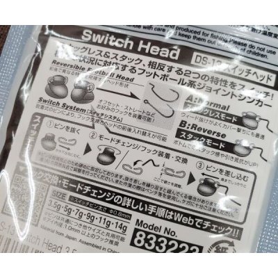 画像3: デコイ/スイッチヘッド DS-13