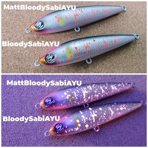 画像1: ご予約品！オーバスライブ/MTS86F MTスティック”BloodySabiAYU”（ブラッディサビ鮎） (1)